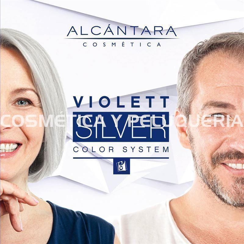 Champú Violett Silver, cabellos blancos, litro - Imagen 2