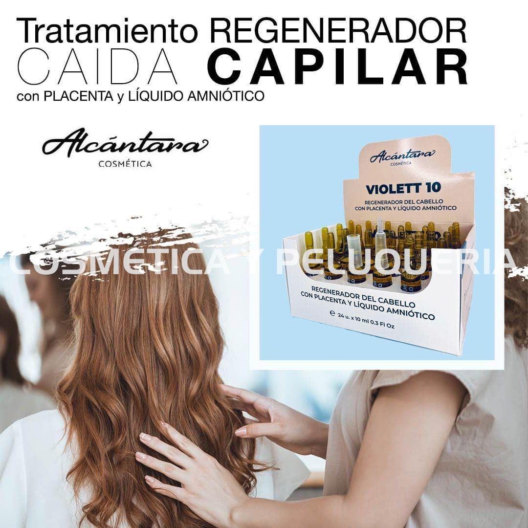 Ampollas Violett-10 24 uds, regeneradora con placenta - Imagen 3