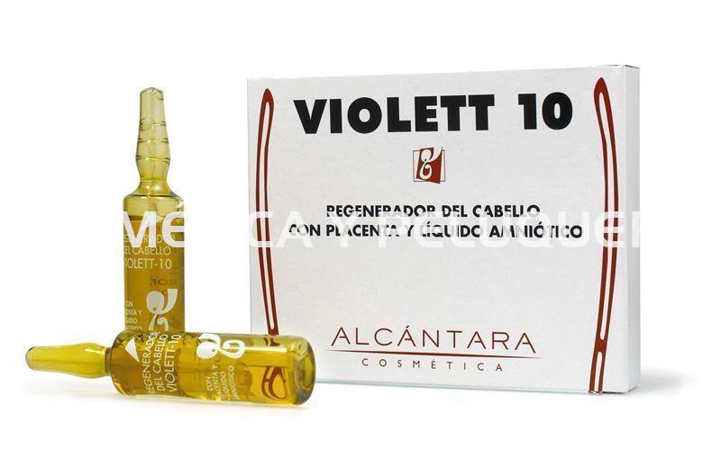 Ampollas Violett-10 6 uds, regeneradora con placenta - Imagen 1