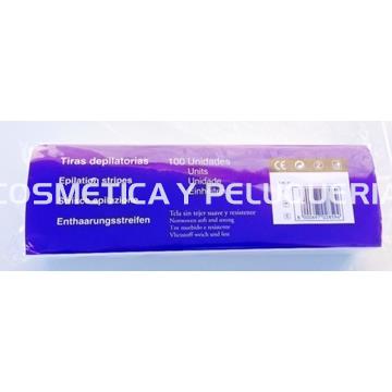 Bandas higiénicas depilatorias 100 uds. - Imagen 1