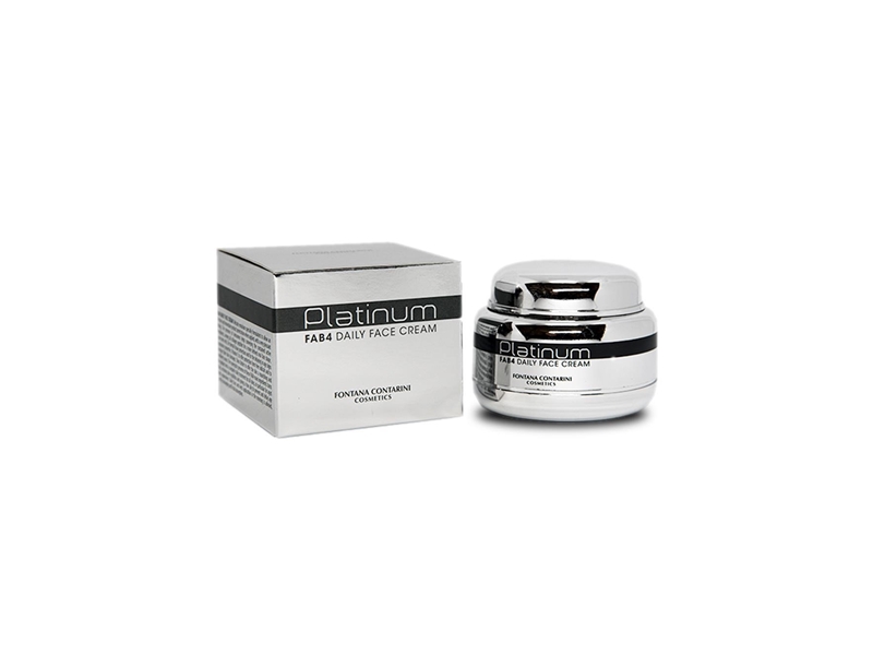 Crema facial día Platinum FAB4 Fontana Contarini