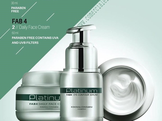 Cremas faciales Platinum FAB4