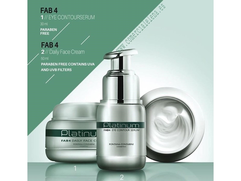 Cremas faciales Platinum FAB4