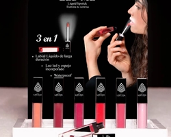 Expositor de labios led me