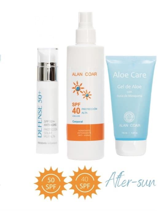 Pack solares facial y corporal con aloe vera de regalo - Imagen 1