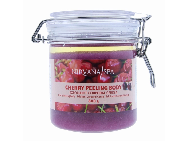 Peeling corporal de cereza