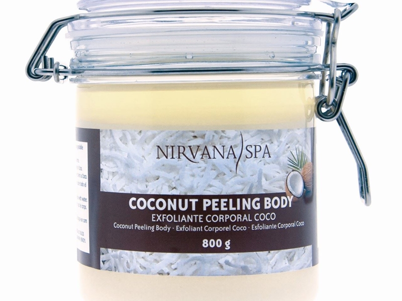 Peeling corporal de coco