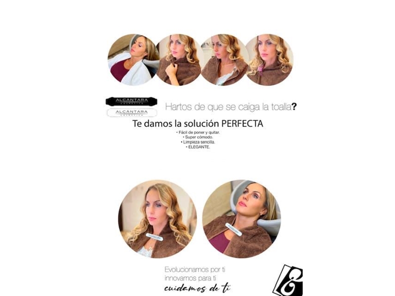 Pinzas para toallas de peluquería