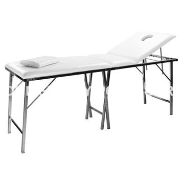 Camilla portátil blanca - Imagen 1