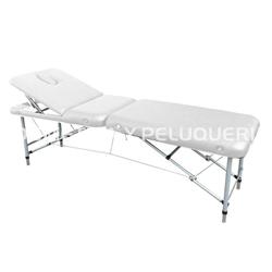 Camilla portátil blanca - Imagen 1