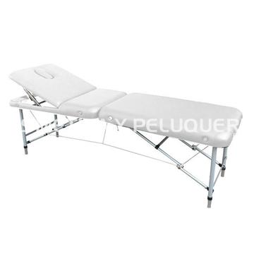 Camilla portátil blanca - Imagen 1