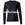 Camiseta negra unisex lisa manga larga peluquería y estética - Imagen 1