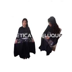 Capa corte con ventana para móvil color negro - Imagen 1