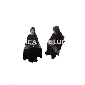 Capa corte con ventana para móvil color negro - Imagen 1