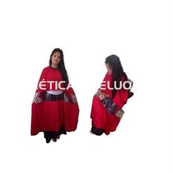 Capa corte con ventana para móvil color rojo - Imagen 1