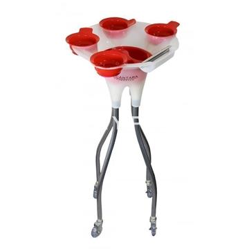 Carrito auxiliar peluquería especial coloración - Imagen 1