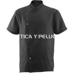 Casaca hombre negra peluquería y estética - Imagen 1