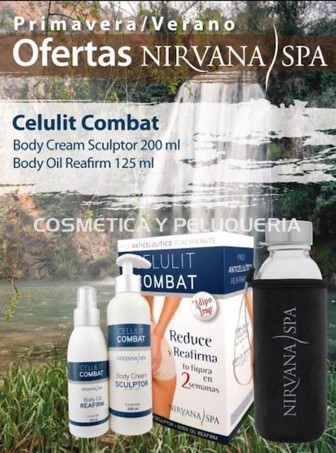Celulit Combat, pack anticelulítico promoción botella de regalo - Imagen 1
