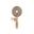 Cepillo Luxury Gold Ocre - Imagen 1