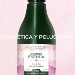 Champú S.O.S. cabello y cuero cabelludo seco, deshidratado y desvitalizado, traybell essentia litro - Imagen 1