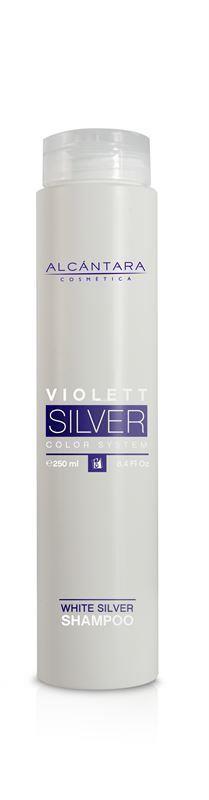Champú Violett Silver, cabellos blancos, 250ml. - Imagen 1