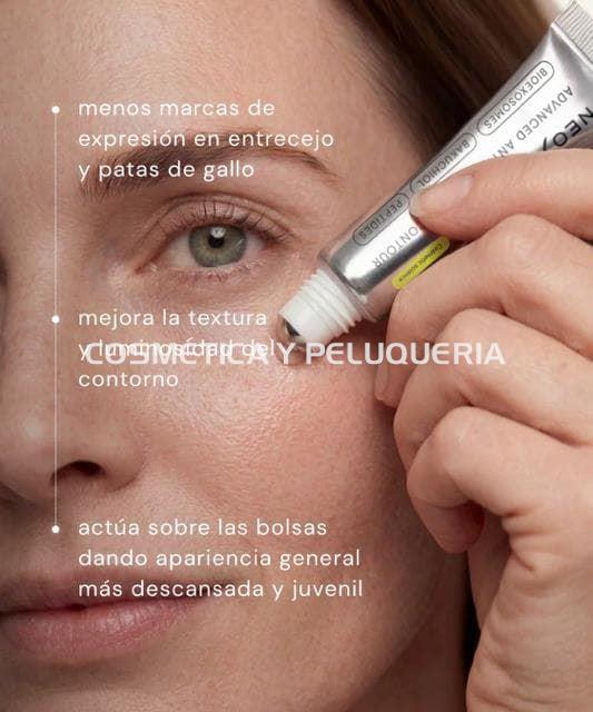 Contorno de ojos en roll-on anti-aging advanced, Bioexosomas y Bakuchiol 15ml. - Imagen 3