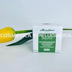 Crema facial Aloe Vera + Ácido Hialurónico FPS 15, 50ml. - Imagen 2