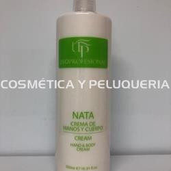 Crema manos y cuerpo nata 500 ml con dosificador - Imagen 1