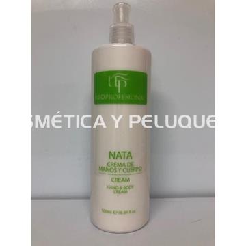 Crema manos y cuerpo nata 500 ml con dosificador - Imagen 1