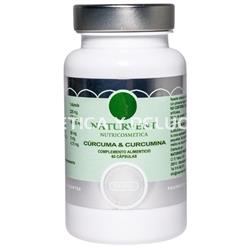 Cúrcuma 95% de Curcumina con Pimienta Negra y Jenjibre, 60 cápsulas - Imagen 1