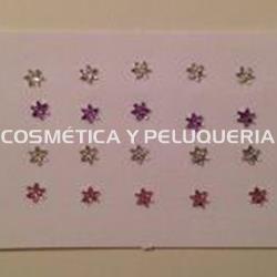 Decoración uñas estrellas colores - Imagen 1