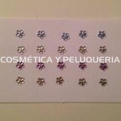 Decoración uñas flores colores - Imagen 1