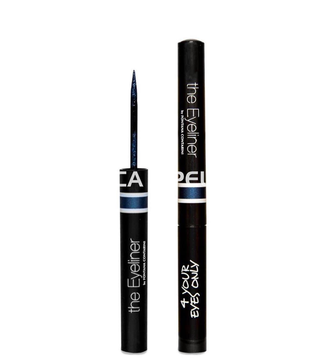 Delineador eyeliner azul metalizado - Imagen 1