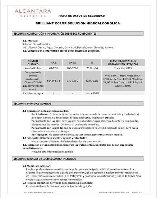 Desinfectante hidroalcohólico multisuperficies, 5 litros - Imagen 2