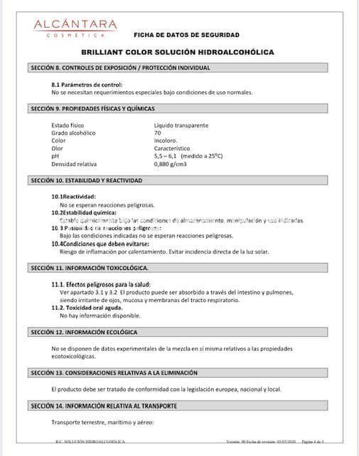 Desinfectante hidroalcohólico multisuperficies, 5 litros - Imagen 5