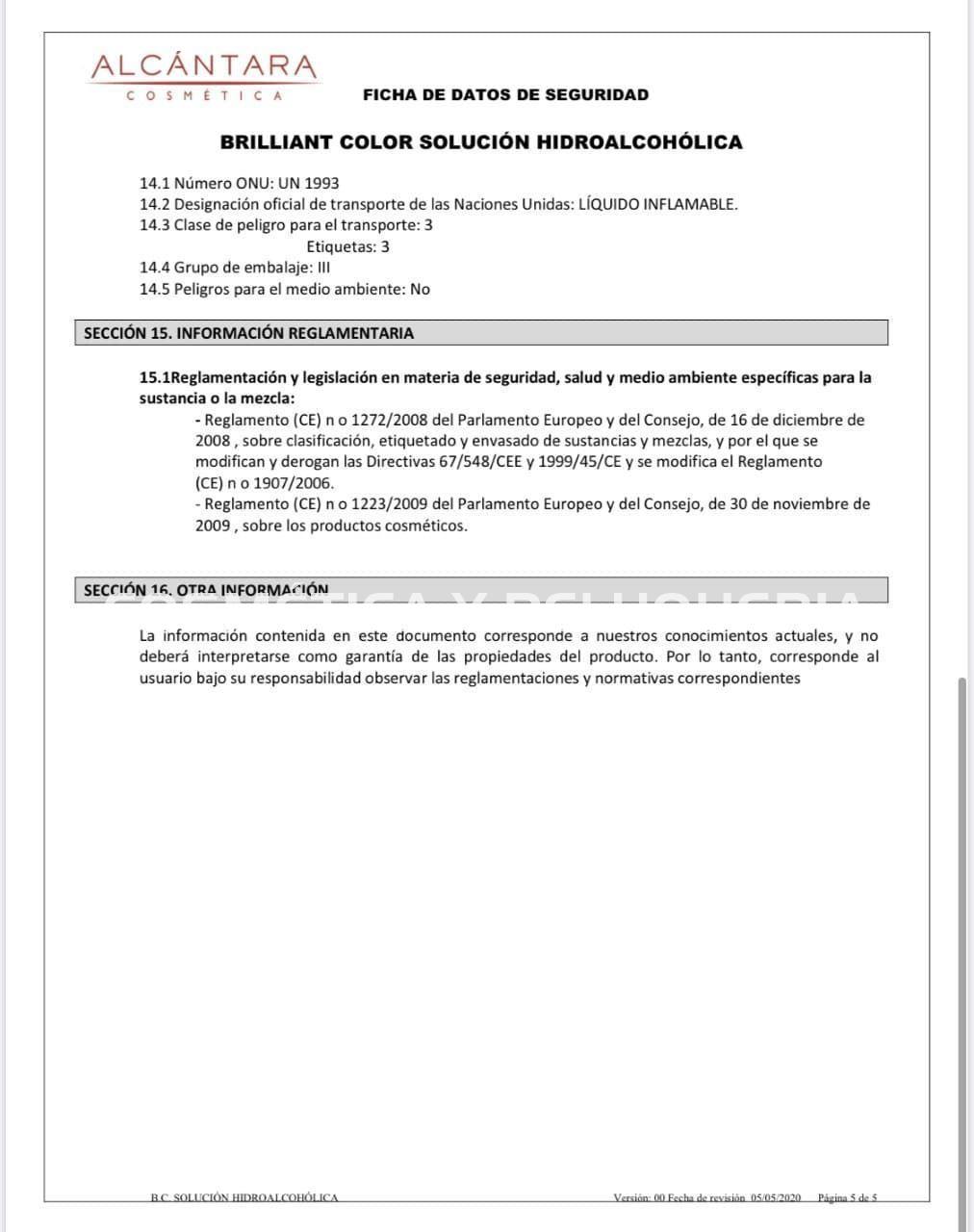 Desinfectante hidroalcohólico multisuperficies, 5 litros - Imagen 6