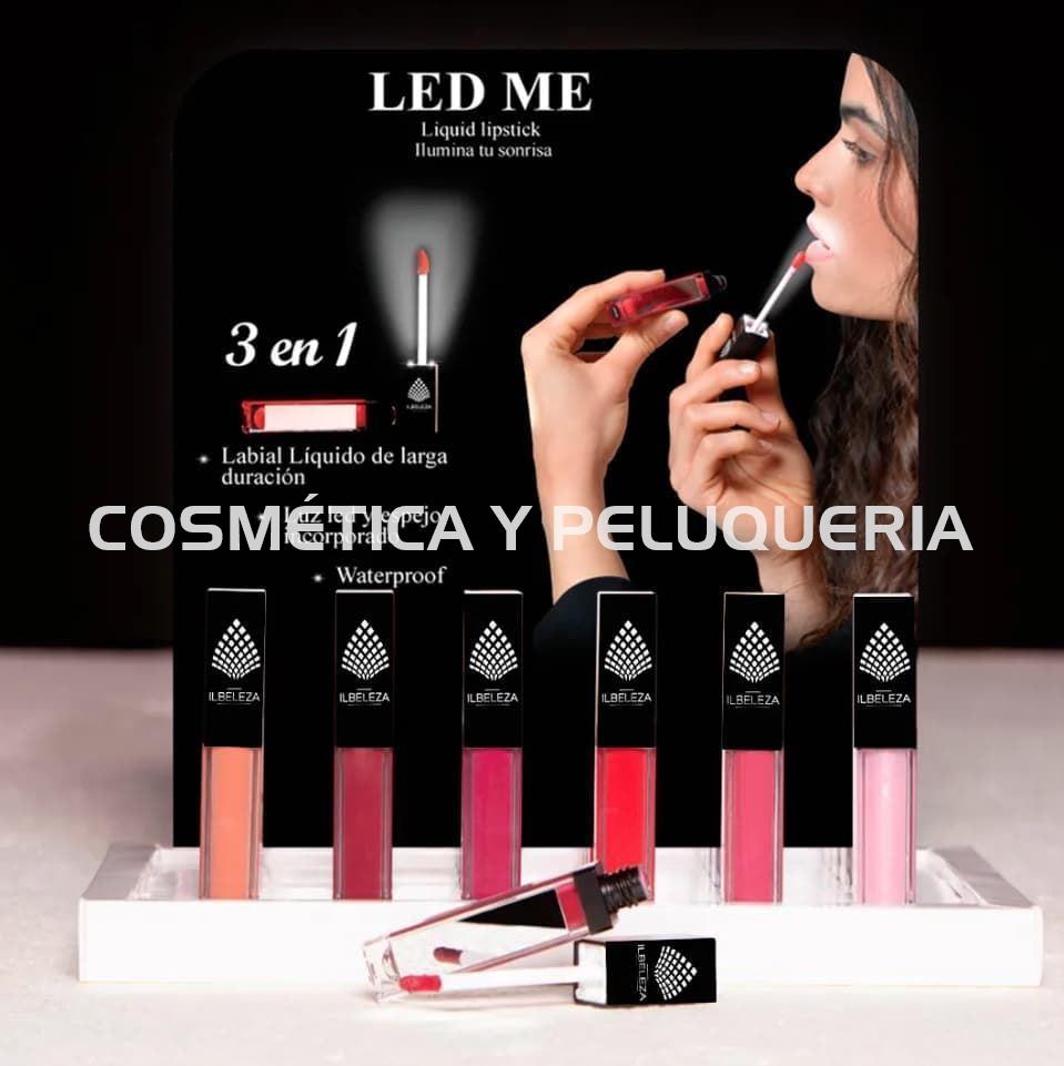 Expositor labial líquido, 18 unidades + 6 unidades probador - Imagen 1