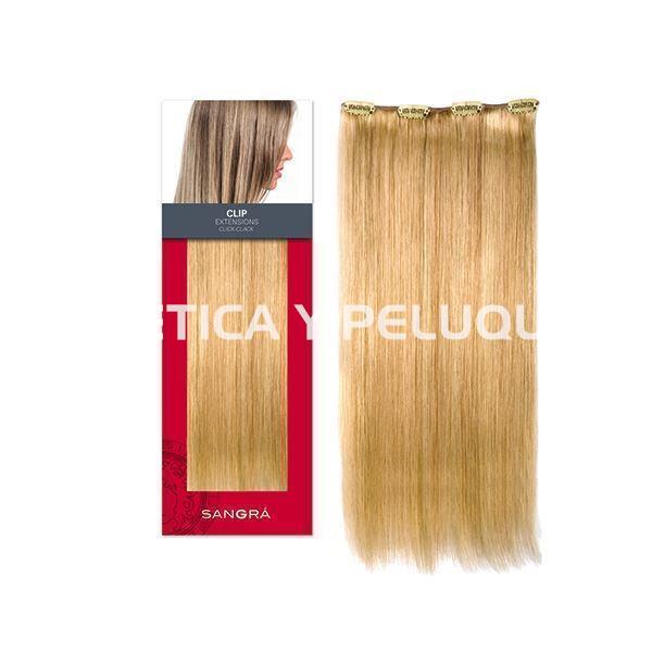 Extensión cabello natural 1 pieza con clip 40 cm - Imagen 1