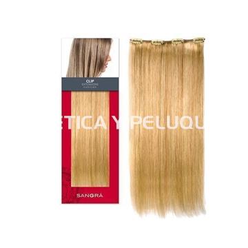 Extensión cabello natural 1 pieza con clip 40 cm - Imagen 1