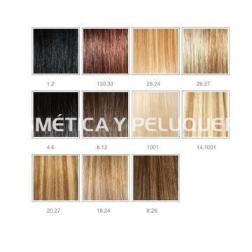 Extensión cabello natural 1 pieza con clip 50 cm - Imagen 2