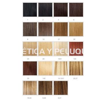 Extensión cabello natural 1 pieza con clip 50 cm - Imagen 2