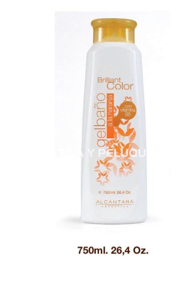 Gel de baño a la naranja + provitamina B5, 750ml. - Imagen 1