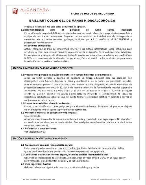 Gel limpiador de manos hidroalcoholico, 2 garrafas de 2 litros - Imagen 4