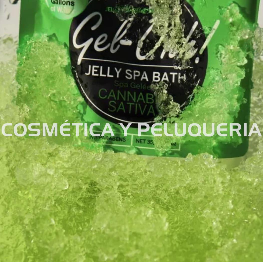 Gel-Ohh! Cannabis Sativa jelly spa, para pedicura - Imagen 2
