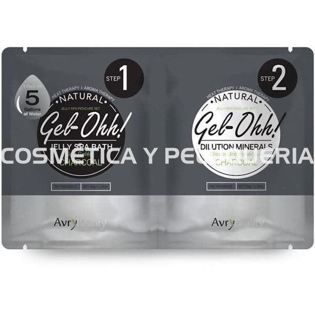 Gel-Ohh! Charcoal jelly spa, para pedicura - Imagen 1