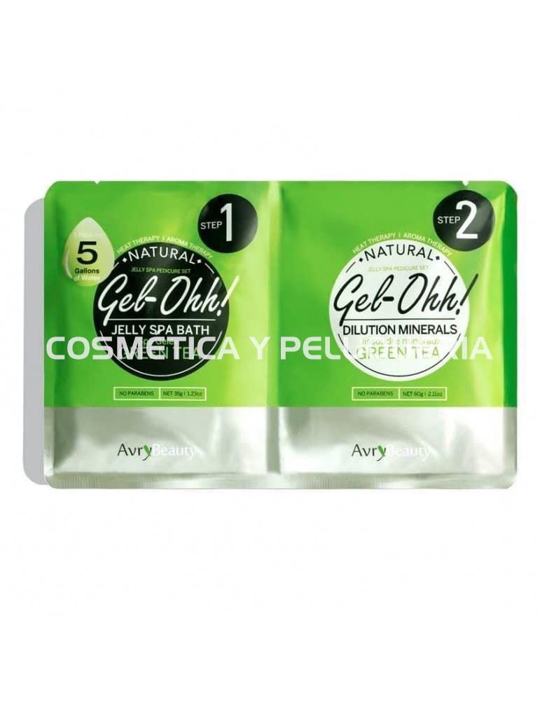 Gel-Ohh! Green Tea jelly spa, para pedicura - Imagen 1