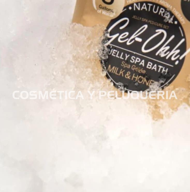 Gel-Ohh! Milk & Honey jelly spa, para pedicura - Imagen 2