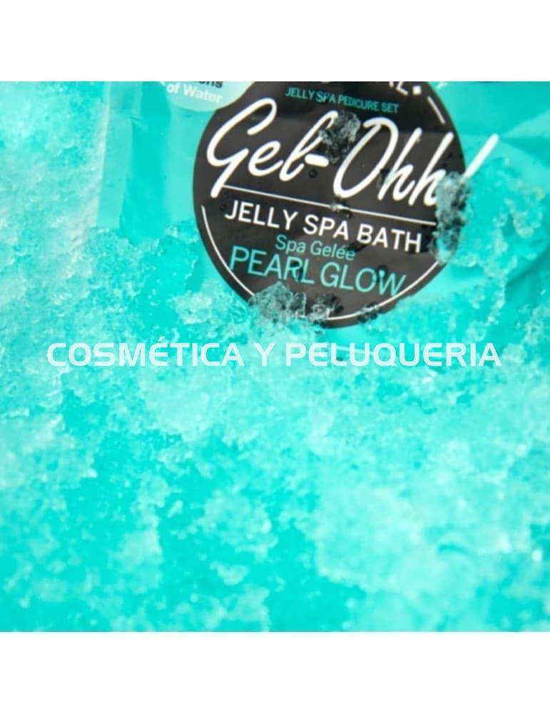 Gel-Ohh! Pearl Glow Aloe Vera jelly spa, para pedicura - Imagen 2