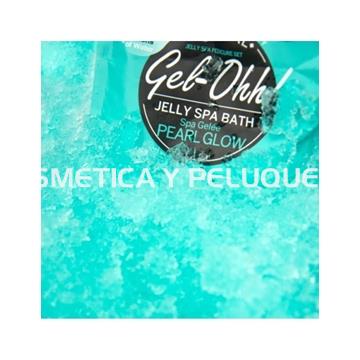Gel-Ohh! Pearl Glow Aloe Vera jelly spa, para pedicura - Imagen 2