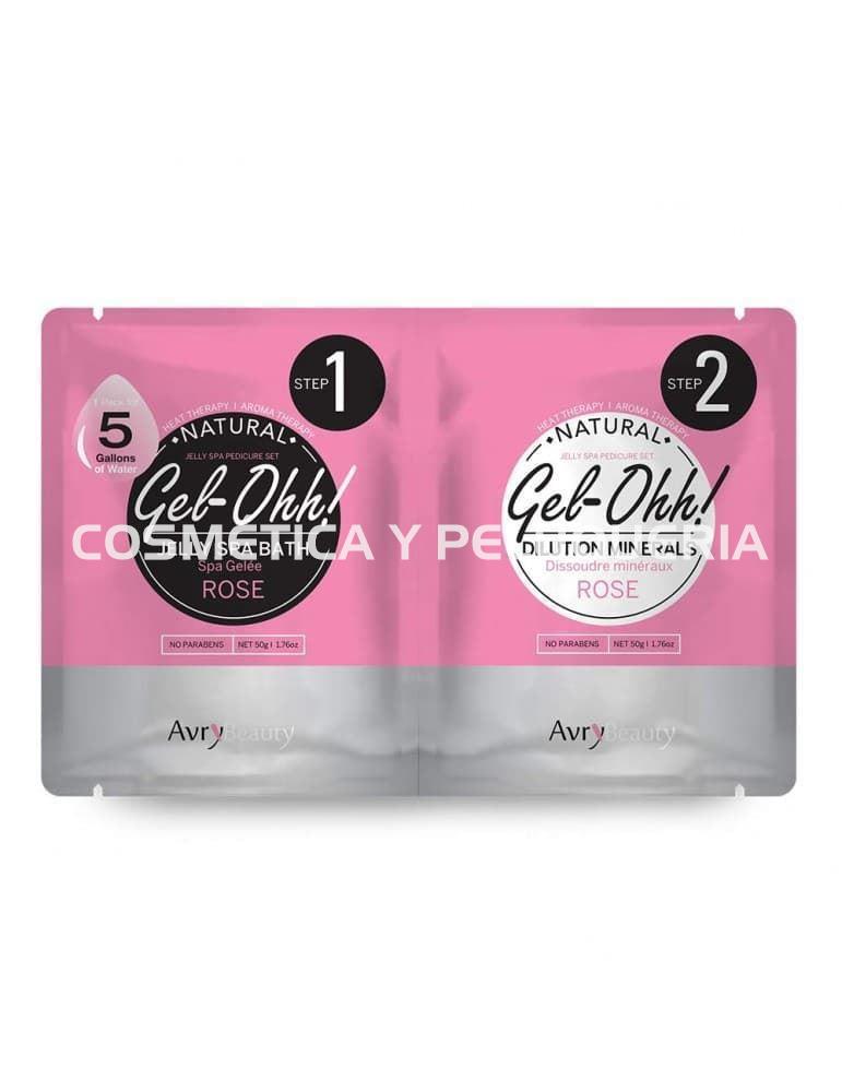 Gel-Ohh! Rose jelly spa, para pedicura - Imagen 1